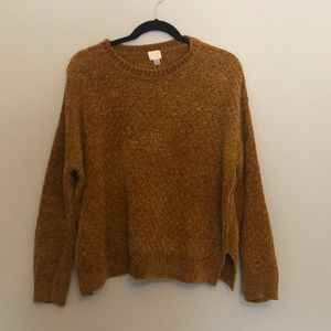 Mustard colored sweater